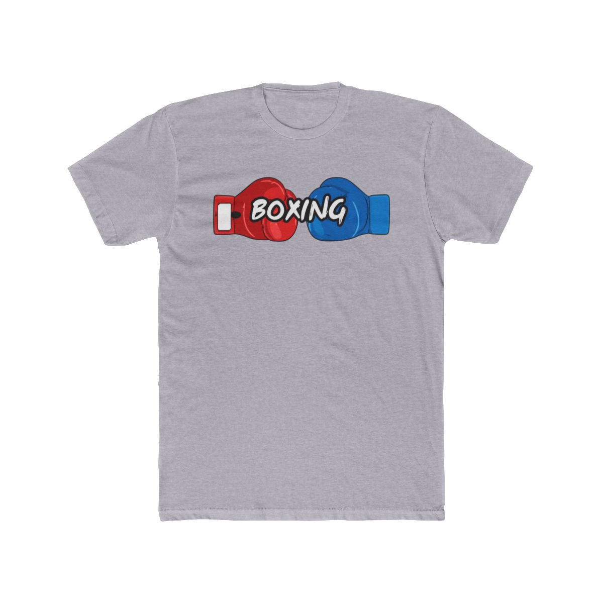 Boxing Gloves Clash - Red vs Blue Bold Fight Tee | Blue Box