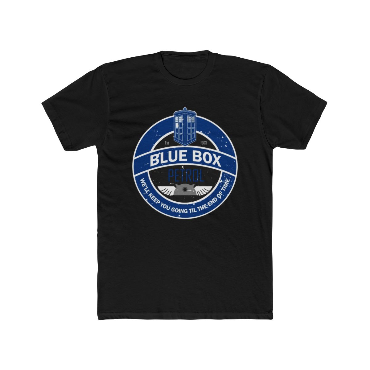 Blue Box Petrol T Shirt - alternate angle 3, merchandise