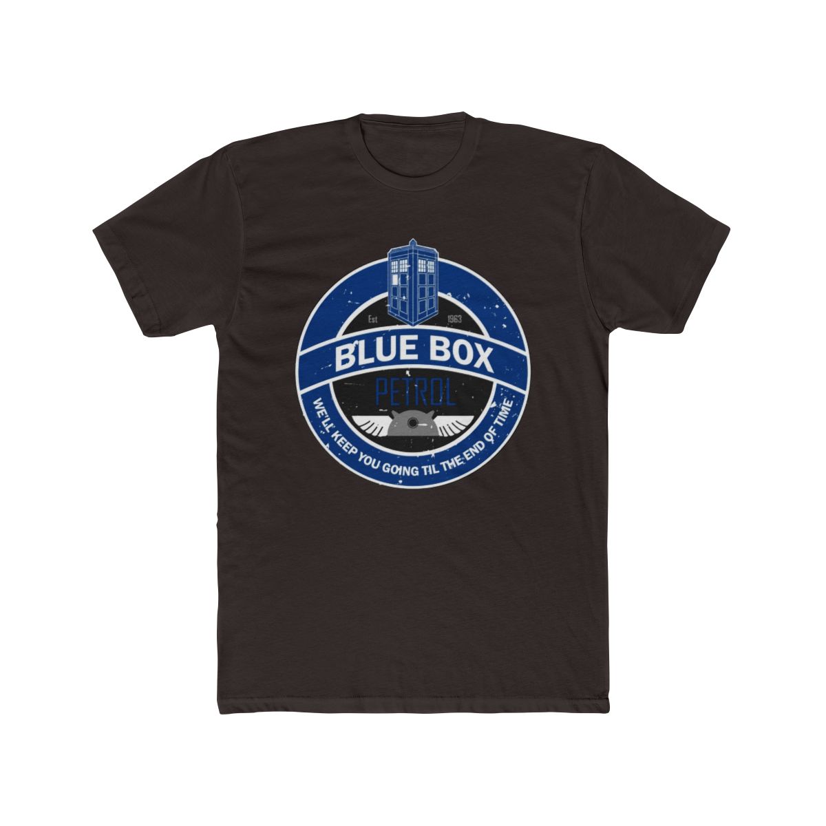 Blue Box Petrol T Shirt - alternate angle 2, merchandise