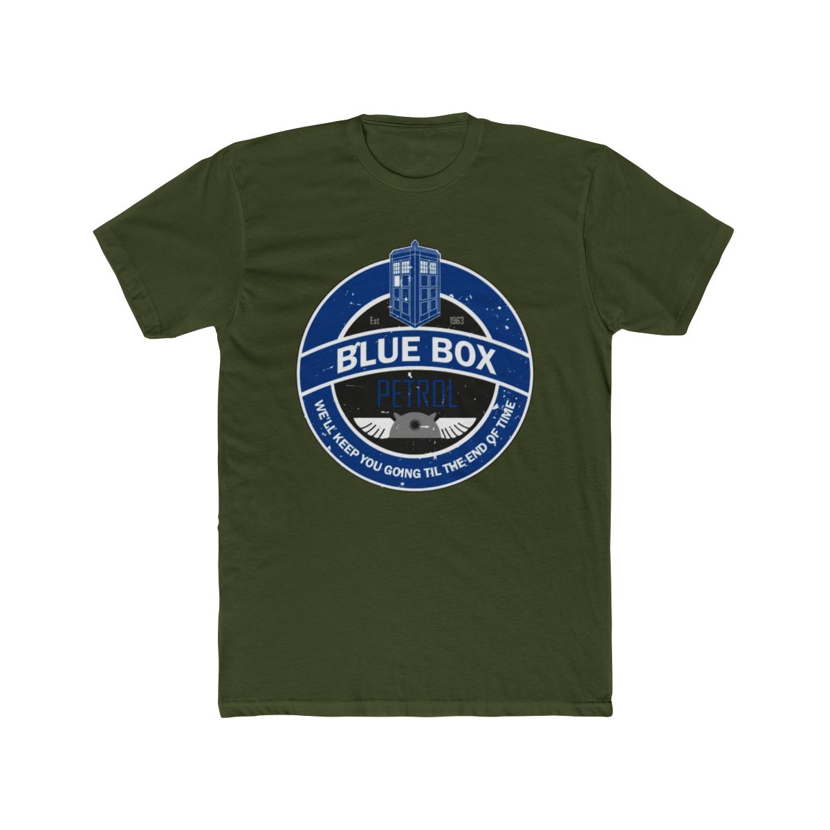 Blue Box Petrol T Shirt - alternate angle 5, merchandise