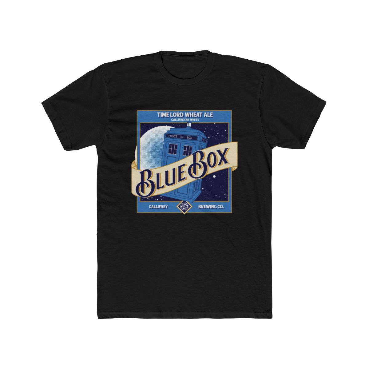 Blue Box Brewing T Shirt - alternate angle 3, merchandise