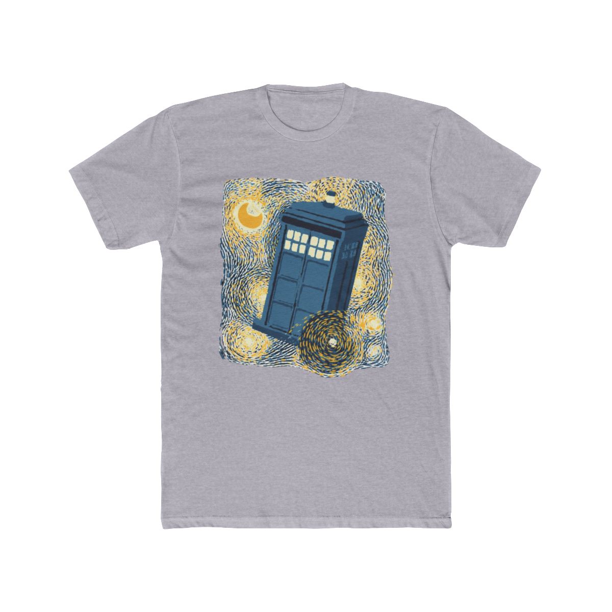 Traveling Blue Box Starry Night by Tobe Fonseca T Shirt