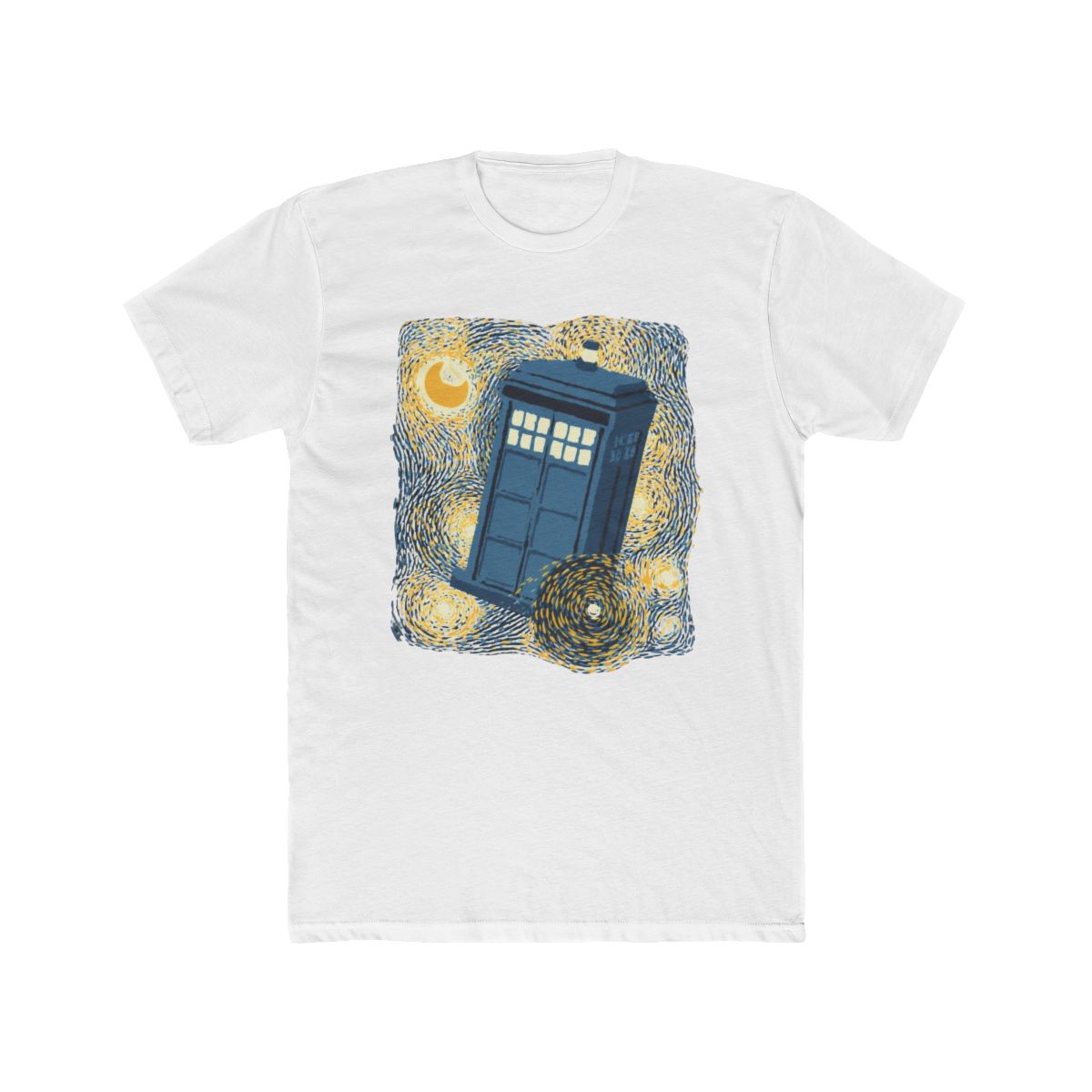 Traveling Blue Box Starry Night by Tobe Fonseca T Shirt - Official t-shirts merchandise
