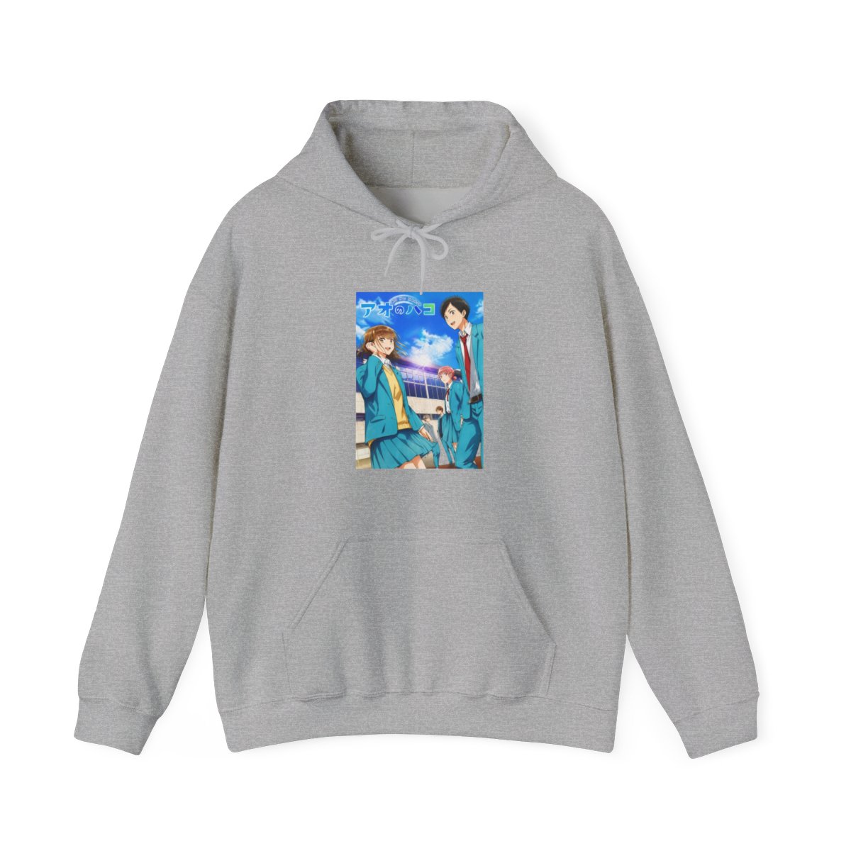 Blue Box Anime Hoodie | Blue Box Merch - alternate angle 2, merchandise