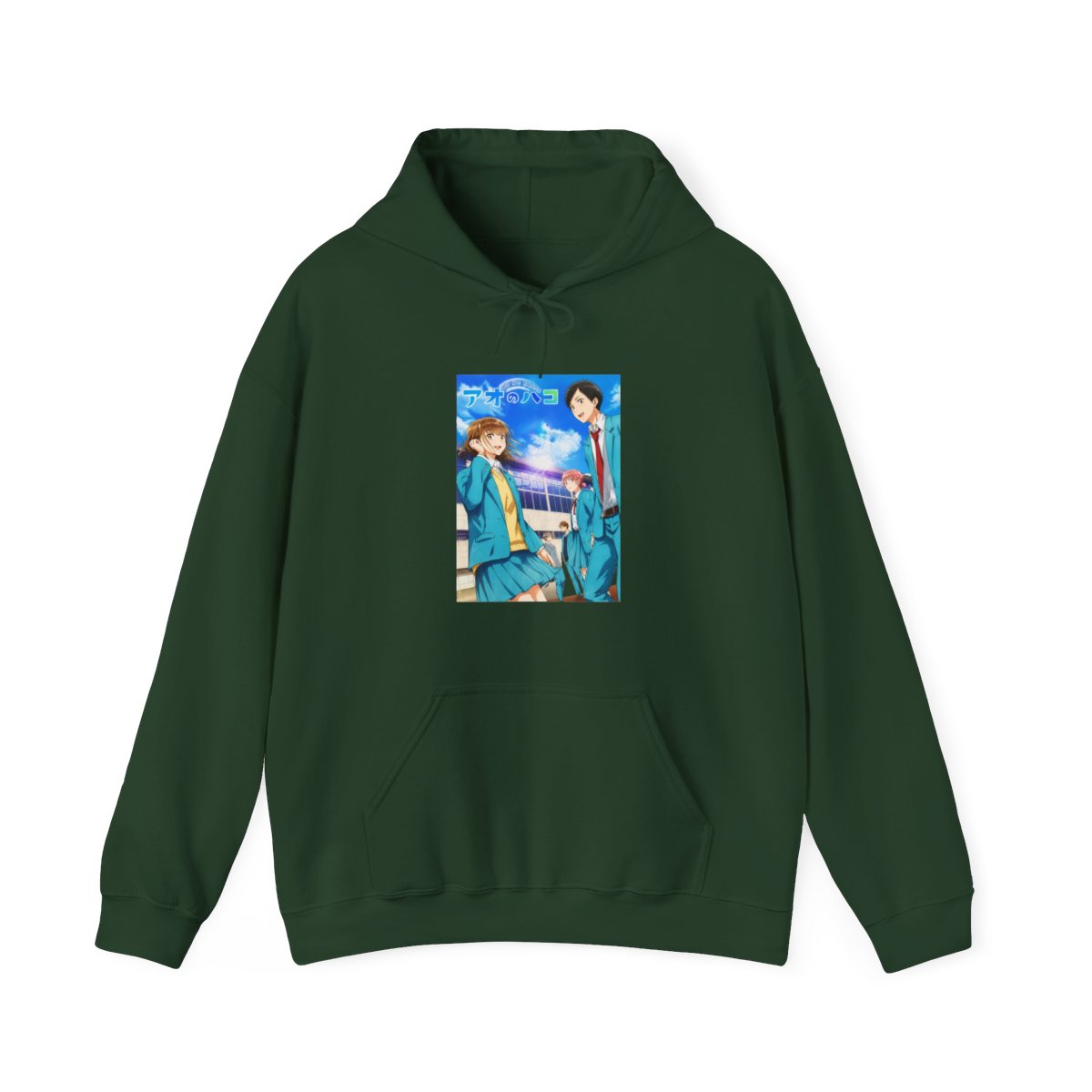 Blue Box Anime Hoodie | Blue Box Merch - alternate angle 5, merchandise