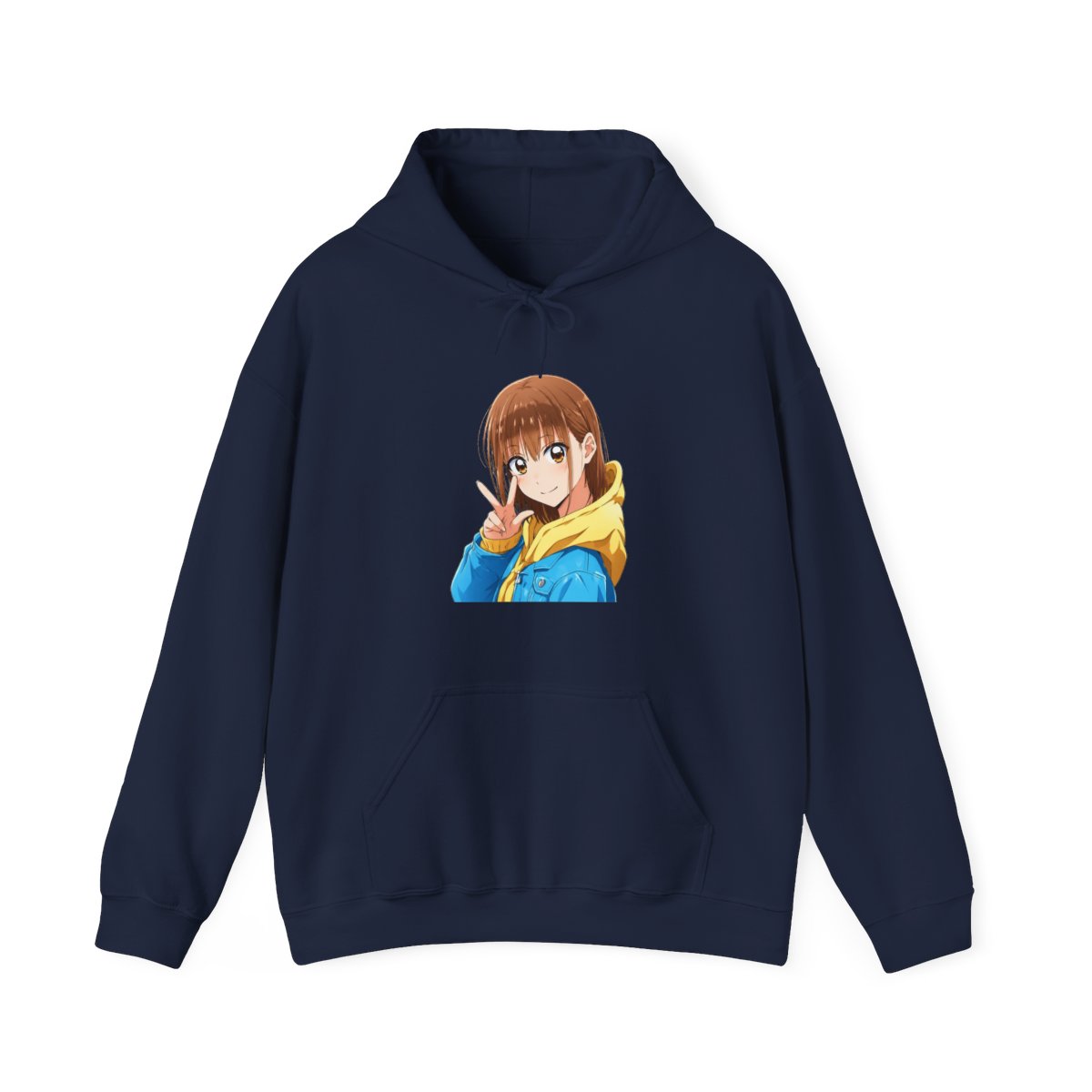 New Design Chinatsu Kano Blue Box Hoodie