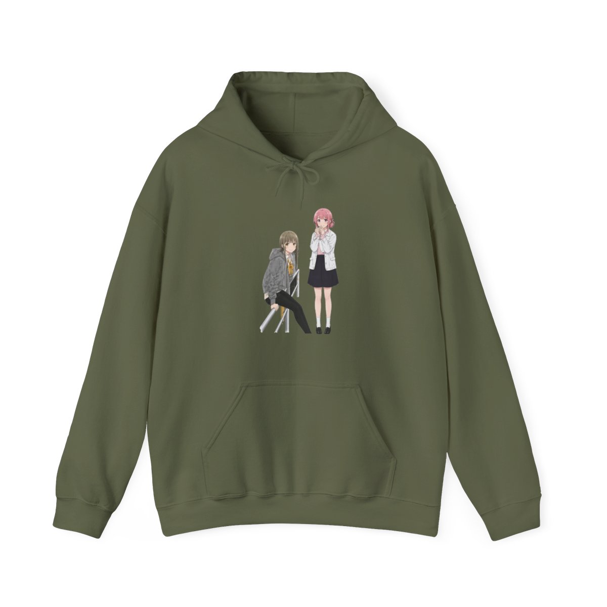 Blue Box Taiki Inomata and Hina Chono Hoodie - alternate angle 4, merchandise