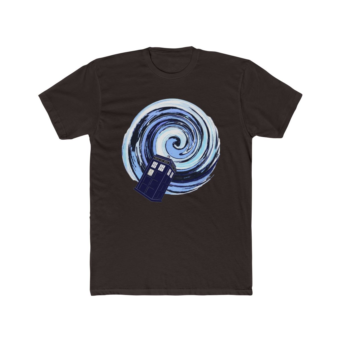 Blue Box Vortex T Shirt - alternate angle 2, merchandise