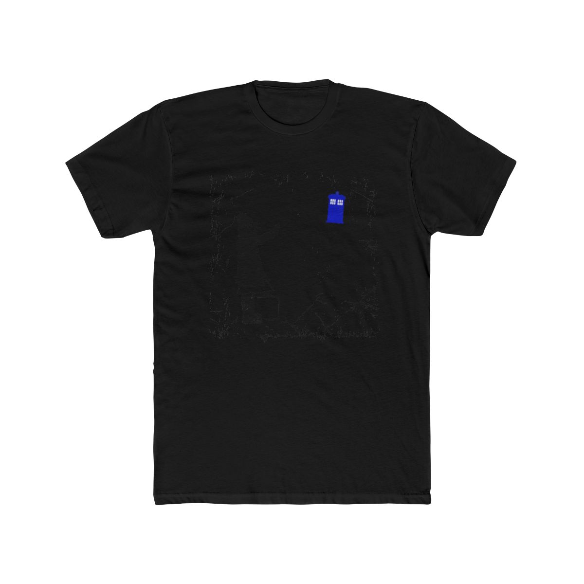 Girl and the Blue Box T Shirt - alternate angle 4, merchandise
