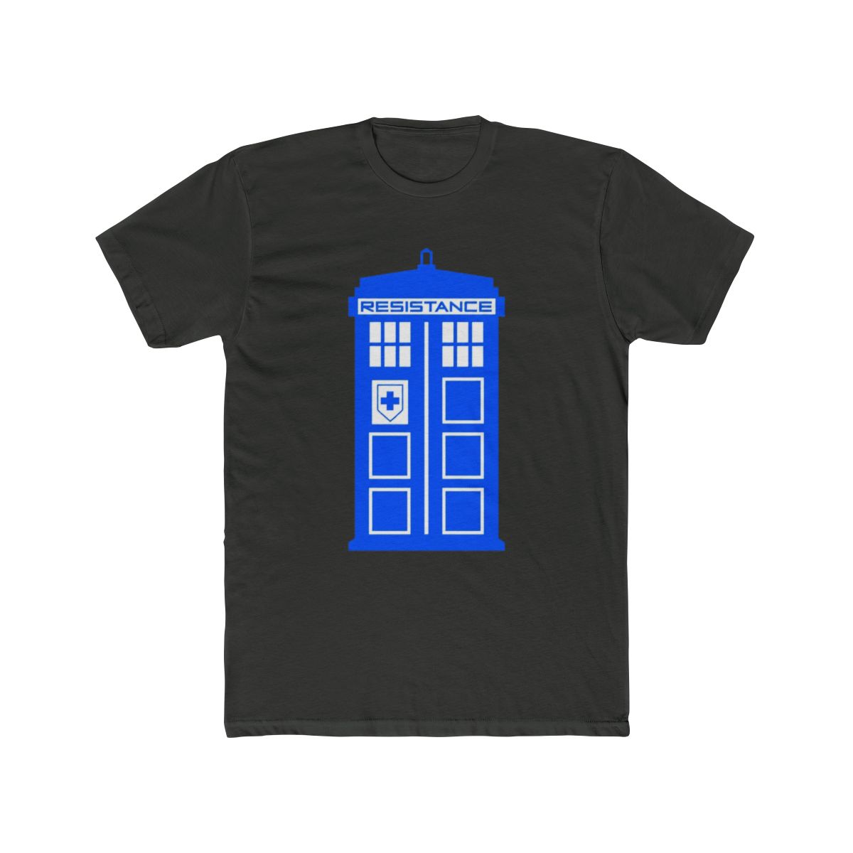 Blue Box Resistance T Shirt - alternate angle 5, merchandise